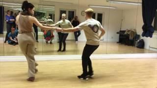 Tony & Sharon Lindy Hop Class Recap at JazzMAD London | 18 January 2017