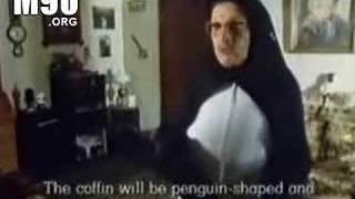 Man thinks he's a penguin... O_o