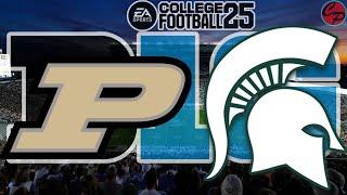 Purdue vs Michigan State Week 13 Big Ten College Football 25 (SIM)