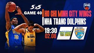  Livestream Ho Chi Minh City Wings - Nha Trang Dolphins | VBA 2023