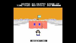 Antarctic Adventure (NES) - Chilly Two-Loop Challenge on Level 3! ️