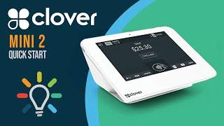 How to Set up a Clover Mini Brilliant POS