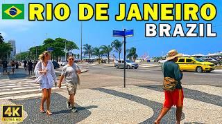  BRAZIL, Rio de Janeiro: 4K Walk in the Streets of Copacabana | 4K 60fps