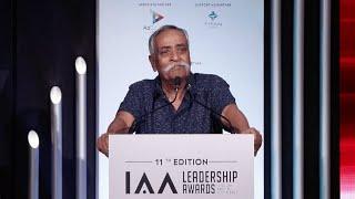Piyush Pandey | IAA Hall of Fame | Leadership Awards 2024