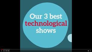 Our 3 best technological shows for events by Talents & Productions