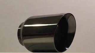 NETAMI Exhaust Tip 3 inch ID Black Chrome