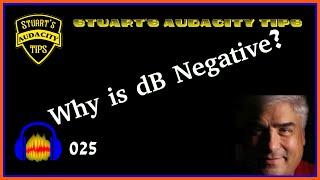Stuart's Audacity Tips 025 - Why Is dB Negative?