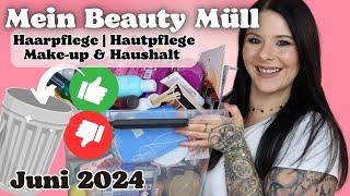 Das habe ich AUFGEBRAUCHT ️️ im Juni 2024 | Hautpflege | Haarpflege | Make-up & Haushalt