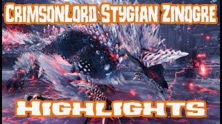 Crimson Lord Stygian Zinogre Highlights