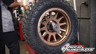 SoCal SuperTrucks Installs the New 605 "NV" Bronze Method Race Wheels on a Chevy Silverado 1500