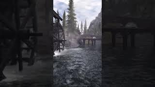 modded skyrim on xbox Series . Graphics pack + weather Mod and Elfx .