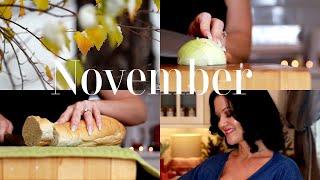 The Peaceful November Kitchen | Slow Living Cooking Vlog