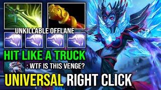 WTF Universal Right Click 100% Unkillable Vengeful Spirit Brutal Offlane Hit Like a Truck Dota 2