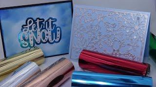 Diamond Press Cold Foil Kits Review Tutorial! Now Available for HSN October 6 Craft Day!