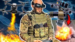  15 BRUTALES "DRONES FPV" en la GUERRA de UCRANIA  vs 