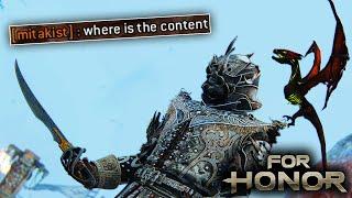 Endless 1vs4s won yet this team has an ego problem [For Honor]