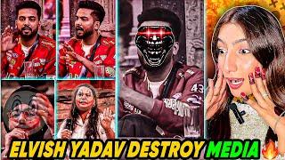 Elvish Yadav Destory Media | Elvish Yadav vs Media in bigboss18