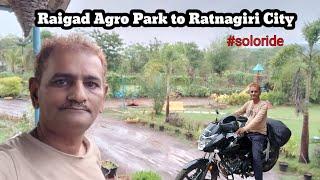 Kokan Monsoon Ride | Raigad Agro Park to Ratnagiri City #soloride