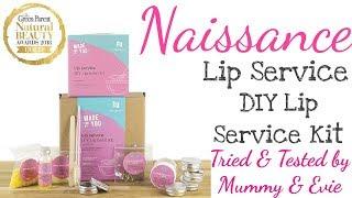 NAISSANCE DIY LIP SERVICE KIT | Tried & Tested by Mum & 8 Year Old Daughter |Is it worth the money?