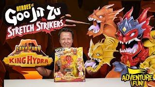 Heroes of Goo Stretch Strikers “Lava Fury King Hydra” AdventureFun Toy review!