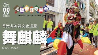 【地膽帶路寺廟遊】舞麒麟 Qilin Dance 西貢聯合堂麒麟隊 西貢天后誕