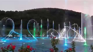 النافورة الراقصة في مول وادي اسطنبول VADI ISTANBUL MALL