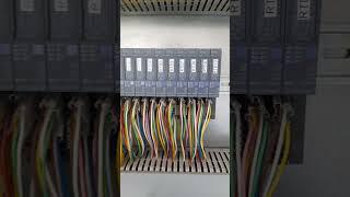 #Siemens PLC panel S7-1500 CPU with remote IOs.