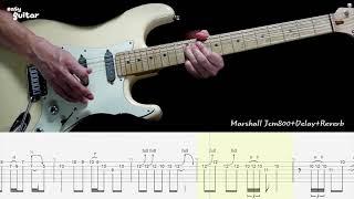 Rainbow - Since You've Been Gone Guitar Lesson With Tab(Slow Tempo)