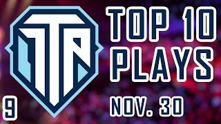 Tracking The Pros: Top Ten LOL Plays Of The Week November 30th