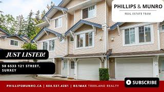 JUST LISTED | 58 6533 121 St, Surrey