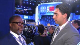 Actor Wendell Pierce Voices Support for Kamala Harris at DNC