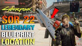 Cyberpunk 2077: SOR 22 Legendary | Power Precision Rifle Blueprint (Location & Guide)