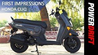 Honda Cliq : First Impression : PowerDrift