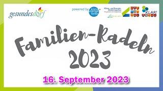 Familien-Radeln am 16. September 2023 im Leithaland