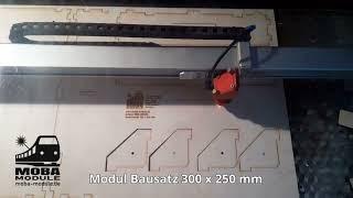 MOBA Module Modulbausatz Modelleisenbahn Lasercut