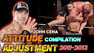 WWE John Cena Attitude Adjustment (AA) Compilation 2011-2013