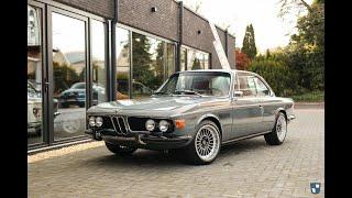 BMW 3.0 CSi - Derby Grey, Red leather, Scheel-Mann Seats, 17" Alpina wheels - Oldenzaal Classics