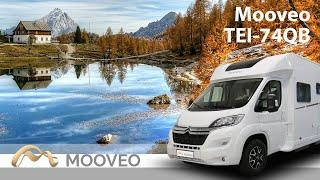 Wohnmobil Mooveo TEI 74QB  Queensbett und große Garage 