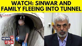 Ex Hamas Chief Yahya Sinwar Seen Inside Tunnel Hours Before October 7 Attack | Israel Hamas | N81G