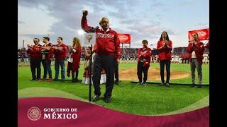 Inauguración del estadio de los #DiablosRojos del México, Alfredo Harp Helú