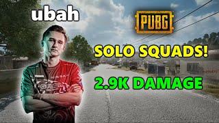 NaVi ubah - 2.9K Damage - SOLO SQUADS! - PUBG