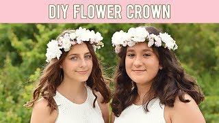 DIY FLOWER CROWN, DIY WEDDING FLORAL CROWN