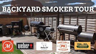 Backyard Smoker Tour | Franklin BBQ Pits | PK Grills | Smokey Oak Barbecue