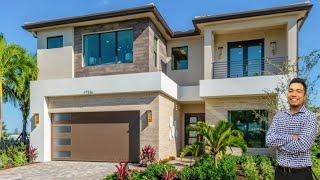 Boca Raton, FL| GL Homes at Lotus Palm| LUXURY NEW HOME BUILD TOUR| 5 Bedrooms| 5 Bathrooms| 5392 SF