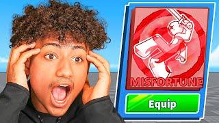 Spending $8,426,783 On The NEW MISFORTUNE Ability.. (Roblox Blade Ball)