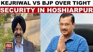 Arvind Kjeriwal Reaches Punjab For 10 Days Vipassana, 23 Vehicles In His Convoy As Kejriwal Arrives