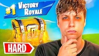 Playing Fortnite Until We Win The *ONE CHEST CHALLENGE*