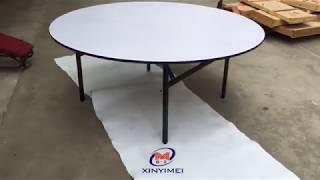 How is the PVC table produced? -Xinyimei Furniture