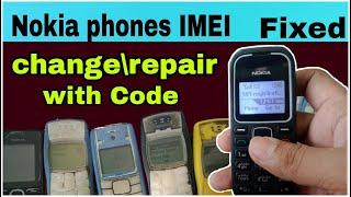 Nokia 1280 imei change Code repair | Nokia all model imei change and repair with working code