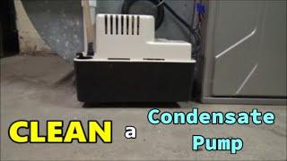 How to Clean Out a Condensate Pump